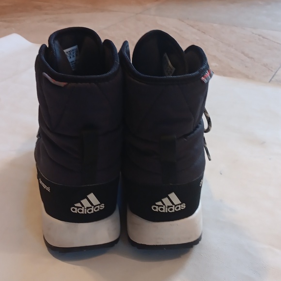 Adidas Black Choleah Climaproof Rain or Snow Boots sz-6.5 - Picture 4 of 10